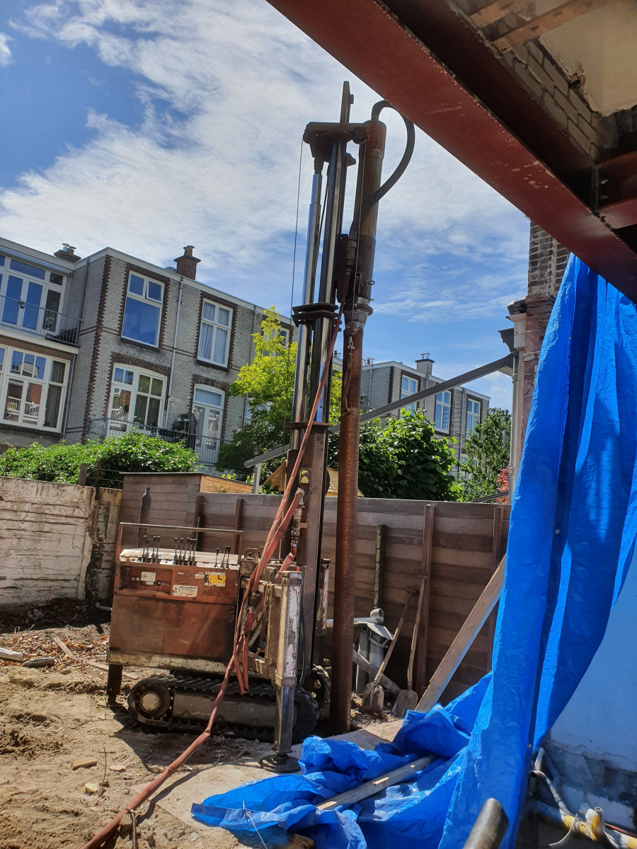 Verbouwing beverningkstraat te Den Haag - na renovatie foto 8 | aanbouw door Leroy the Builder