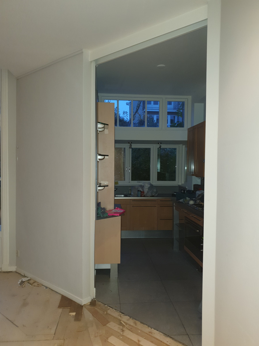 Verbouwing beverningkstraat te Den Haag - voor renovatie foto 5 | Oude situatie