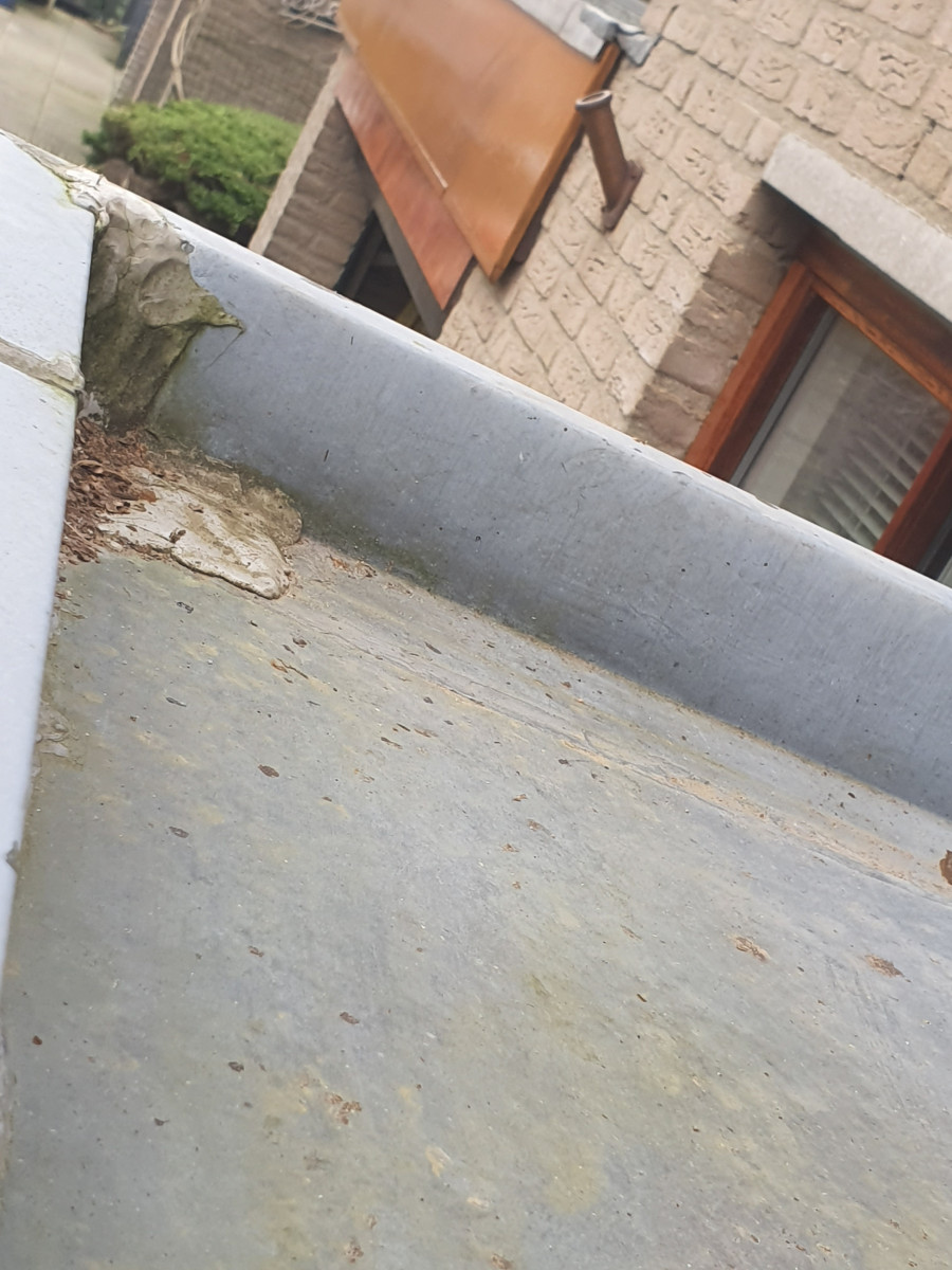 Verscheidene houtrot en houtherstel werkzaamheden. - voor renovatie foto 6 | Oude situatie