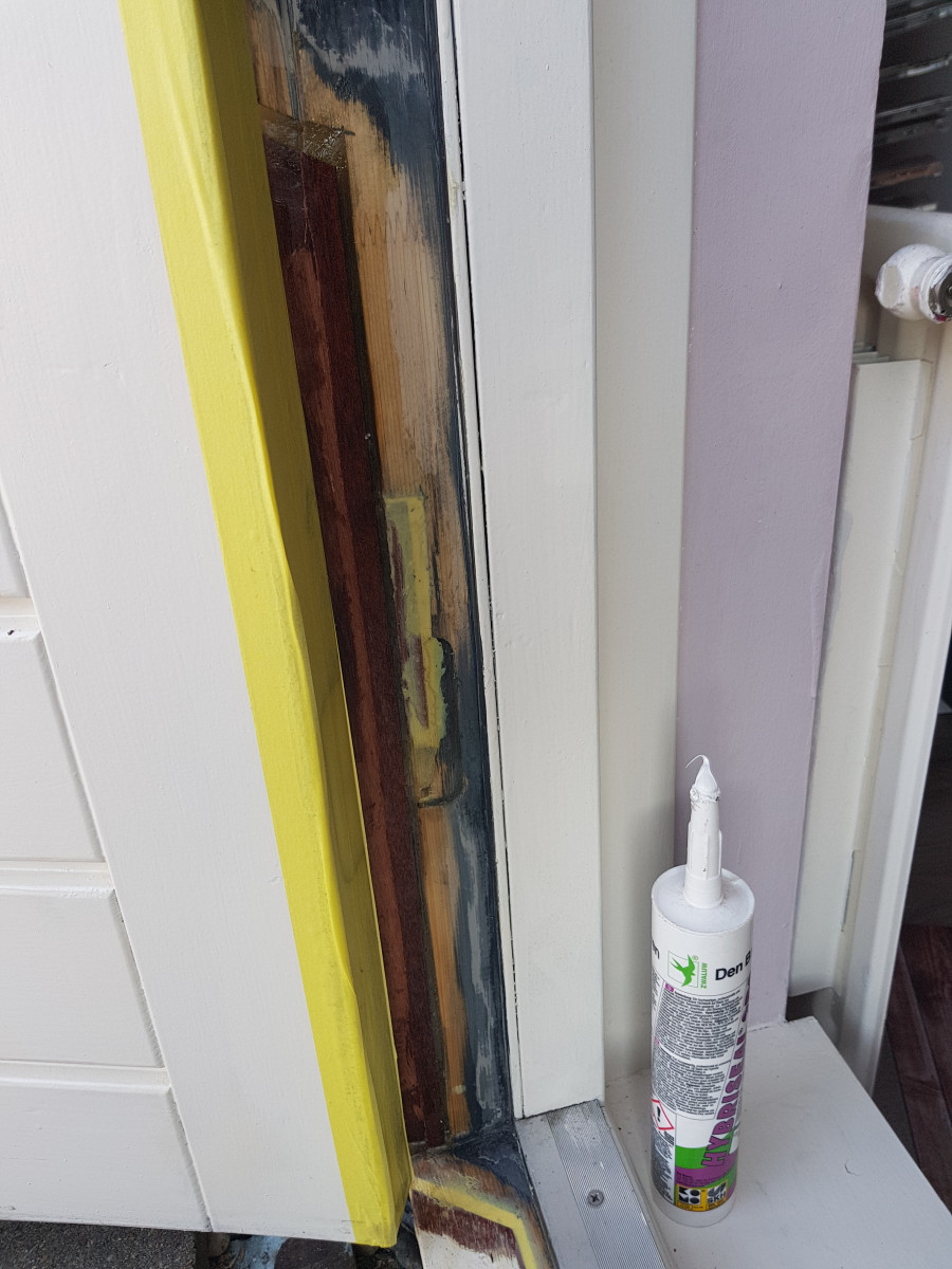 Verscheidene houtrot en houtherstel werkzaamheden. - na renovatie foto 21 | onderhoud door Leroy the Builder