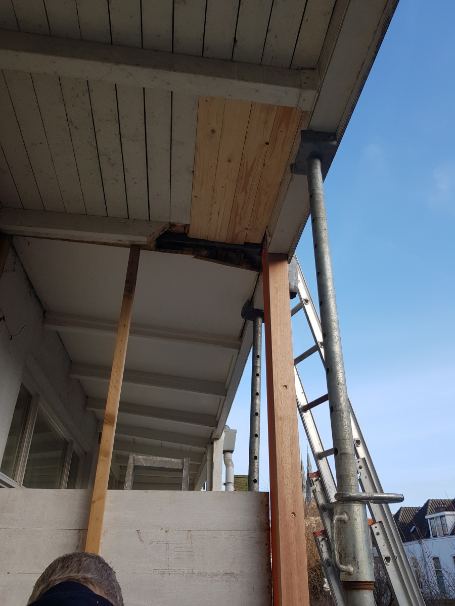 Verscheidene houtrot en houtherstel werkzaamheden. - na renovatie foto 30 | onderhoud door Leroy the Builder