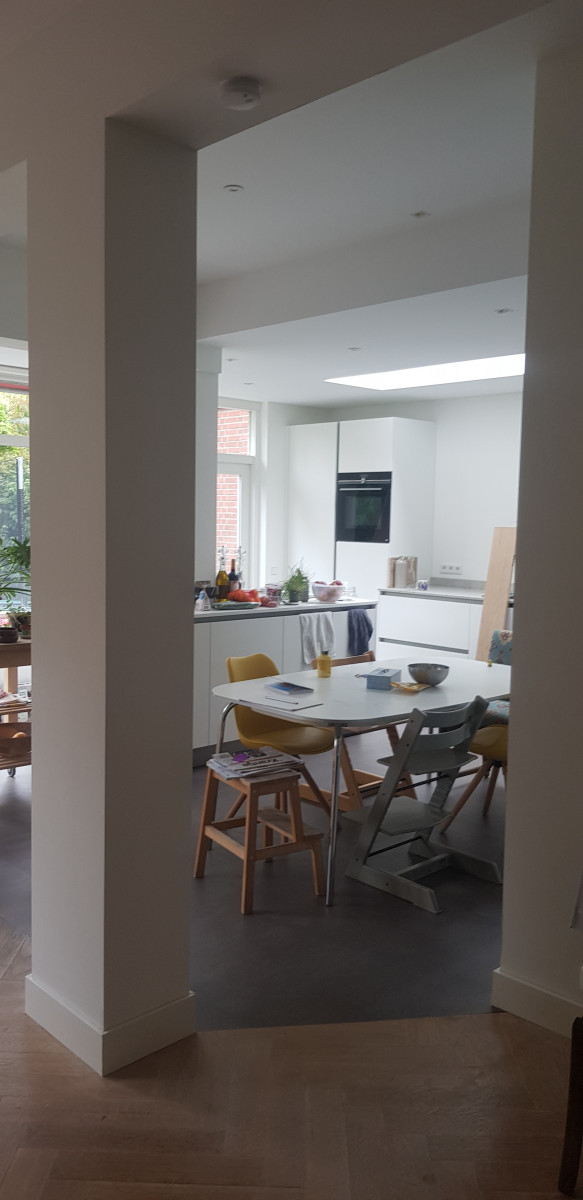 Realiseren van badkamer, toilet en keukens - na renovatie foto 1 | aanbouw door Leroy the Builder