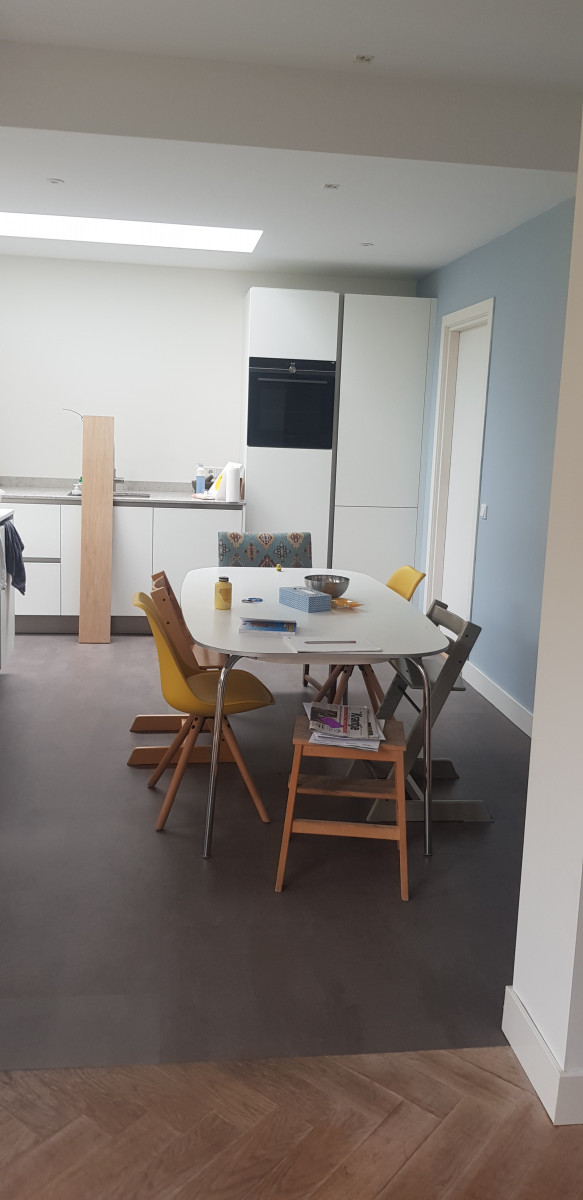 Realiseren van badkamer, toilet en keukens - na renovatie foto 2 | aanbouw door Leroy the Builder