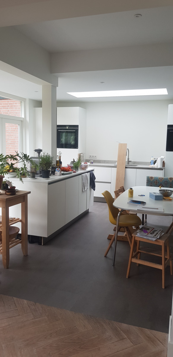 Realiseren van badkamer, toilet en keukens - na renovatie foto 3 | aanbouw door Leroy the Builder