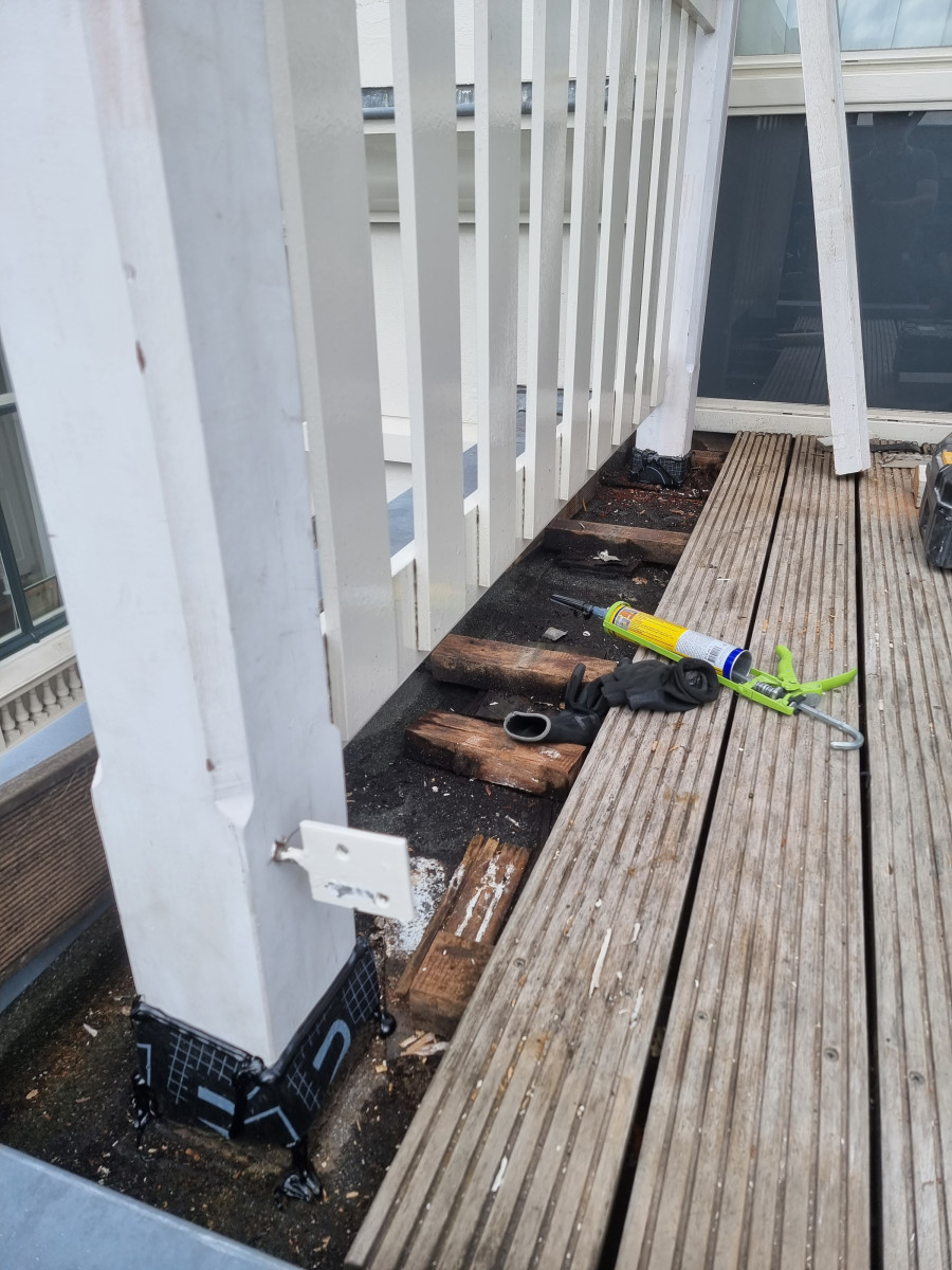 Houtrot herstel aan de Laan van Meerdervoort te Den Haag - na renovatie foto 4 | onderhoud door Leroy the Builder