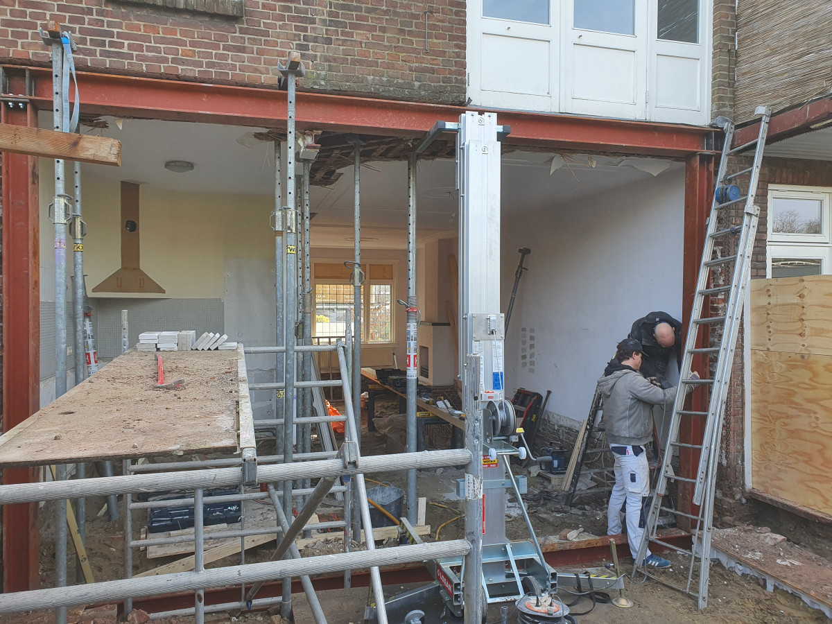 Essensteijnstraat te Voorburg - na renovatie foto 8 | aanbouw door Leroy the Builder