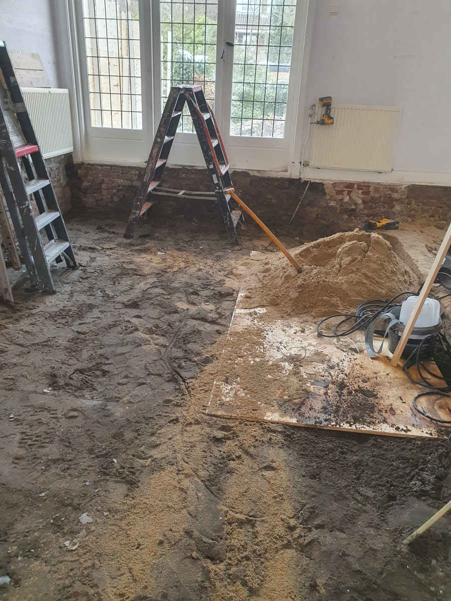 Essensteijnstraat te Voorburg - na renovatie foto 12 | aanbouw door Leroy the Builder