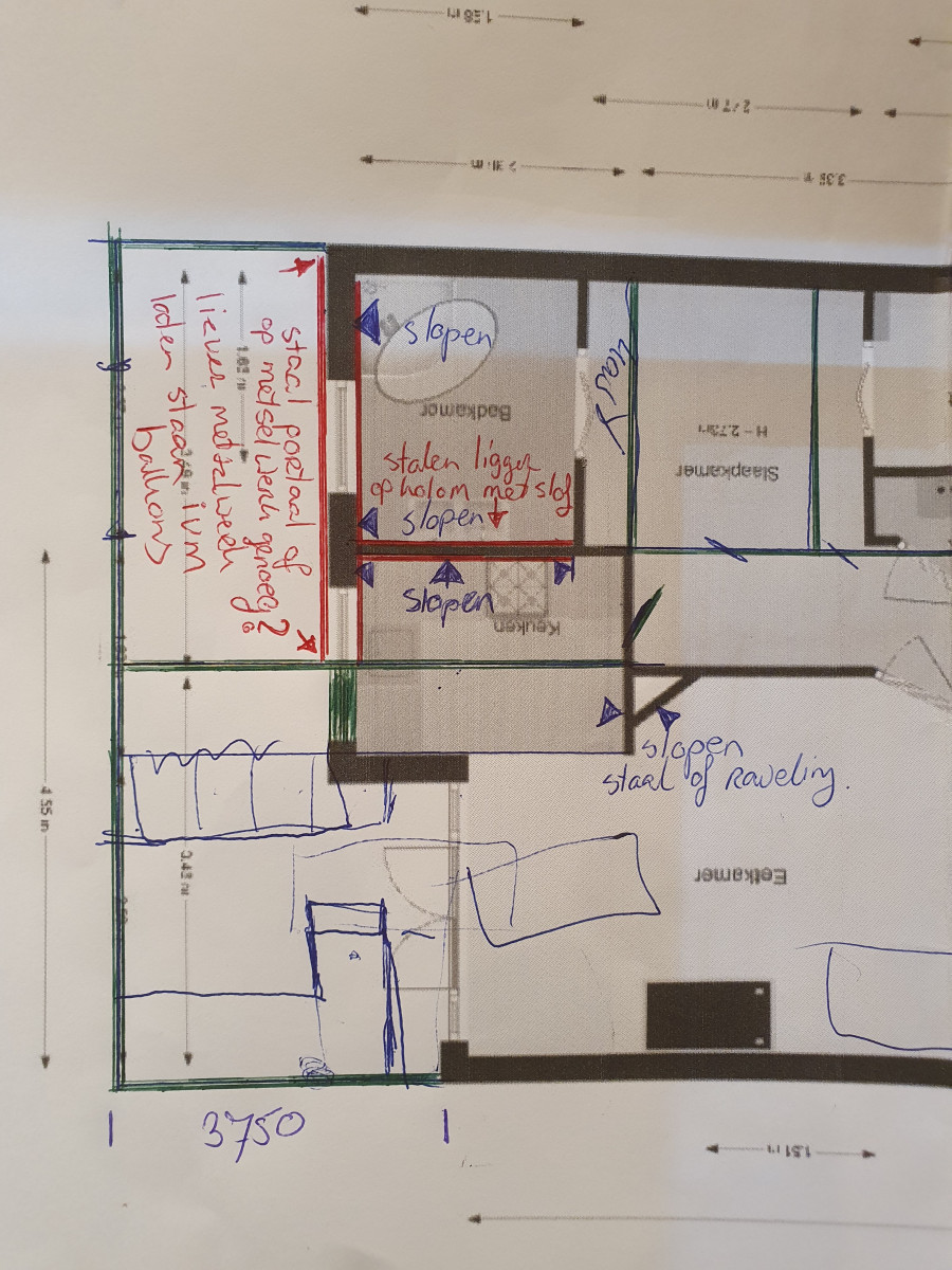 Perenstraat te Den Haag - voor renovatie foto 5 | Oude situatie