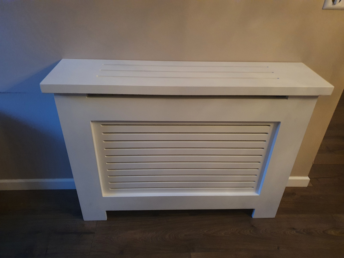 Radiator kasten en kasten op maat. - na renovatie foto 3 | renovatie door Leroy the Builder