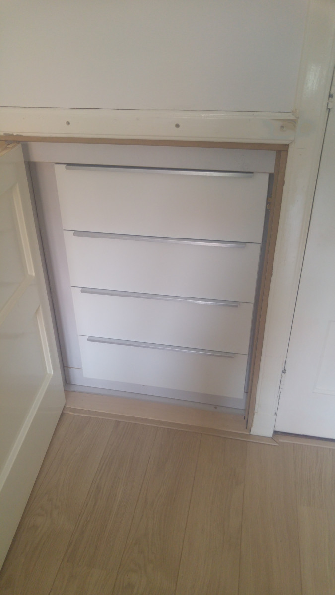 Radiator kasten en kasten op maat. - na renovatie foto 9 | renovatie door Leroy the Builder