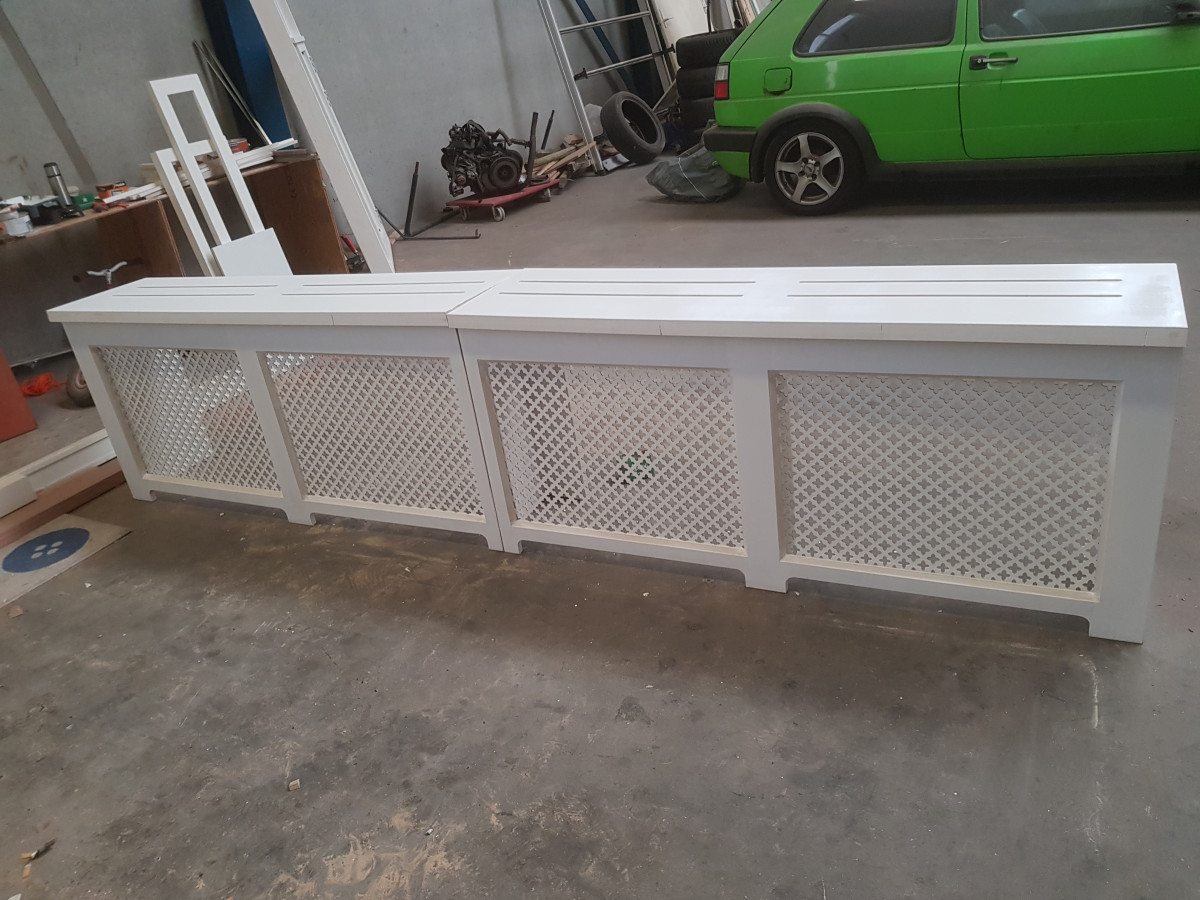 Radiator kasten en kasten op maat. - na renovatie foto 13 | renovatie door Leroy the Builder