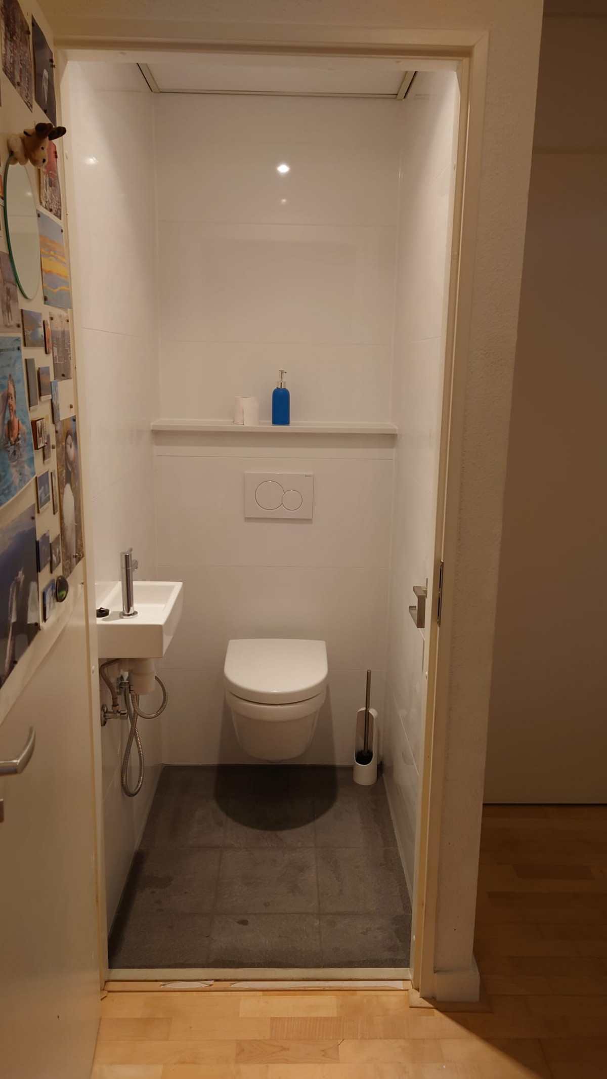 Nieuwe gerenoveerde toiletten - na renovatie foto 9 | renovatie door Leroy the Builder
