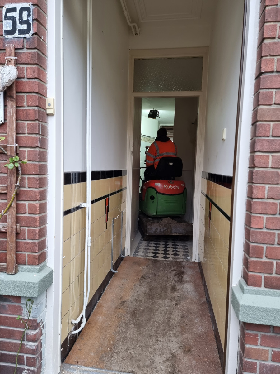 Perenstraat deel 3 - na renovatie foto 2 | aanbouw door Leroy the Builder