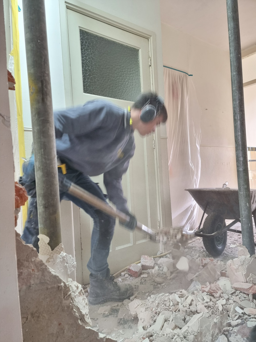 Perenstraat deel 3 - na renovatie foto 4 | aanbouw door Leroy the Builder