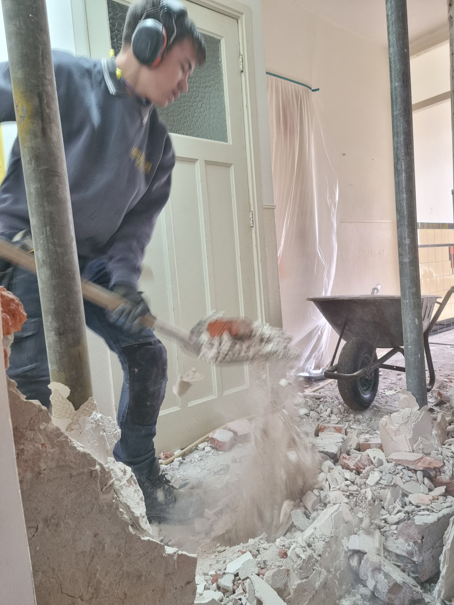 Perenstraat deel 3 - na renovatie foto 5 | aanbouw door Leroy the Builder