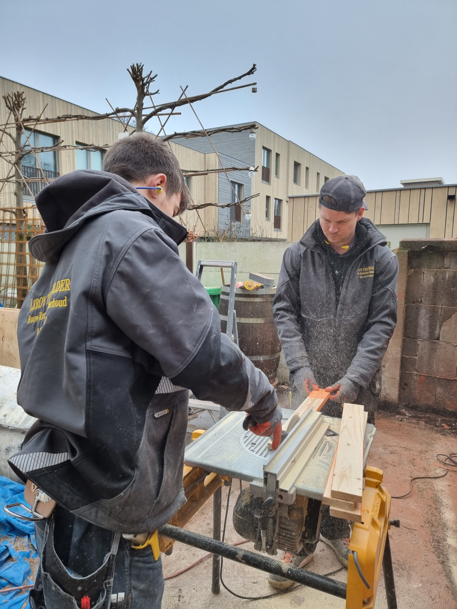 Perenstraat deel 3 - na renovatie foto 11 | aanbouw door Leroy the Builder