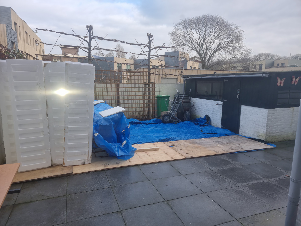 Perenstraat deel 3 - na renovatie foto 16 | aanbouw door Leroy the Builder