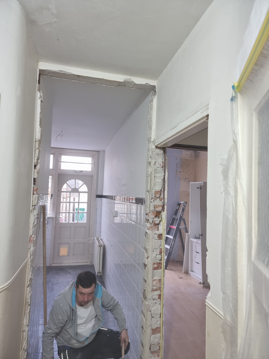 Perenstraat deel 3 - na renovatie foto 17 | aanbouw door Leroy the Builder