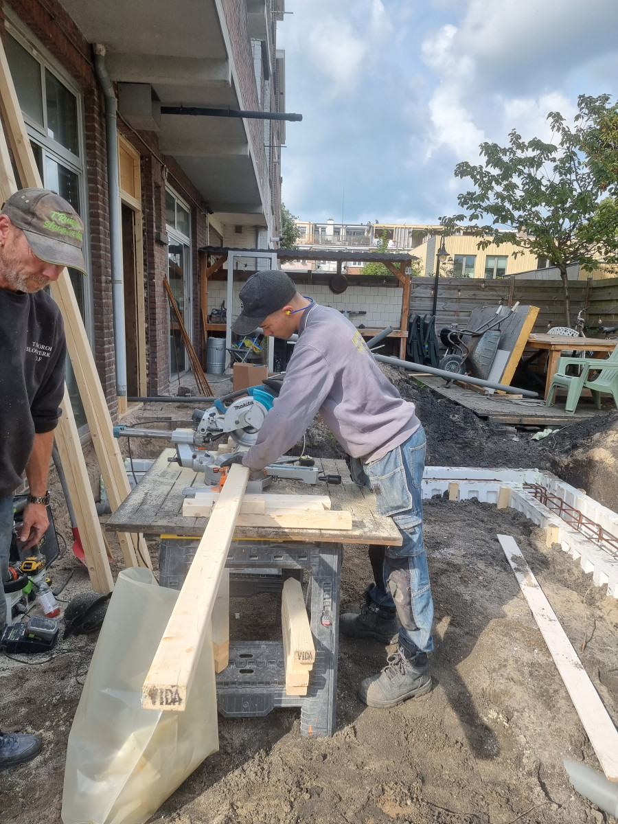 Perenstraat project 4 - na renovatie foto 20 | aanbouw door Leroy the Builder