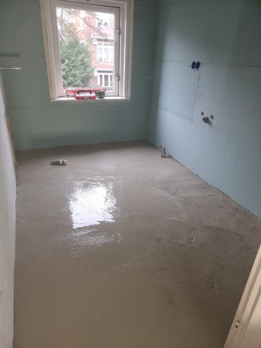 Badkamer renovatie - na renovatie foto 6 | renovatie door Leroy the Builder