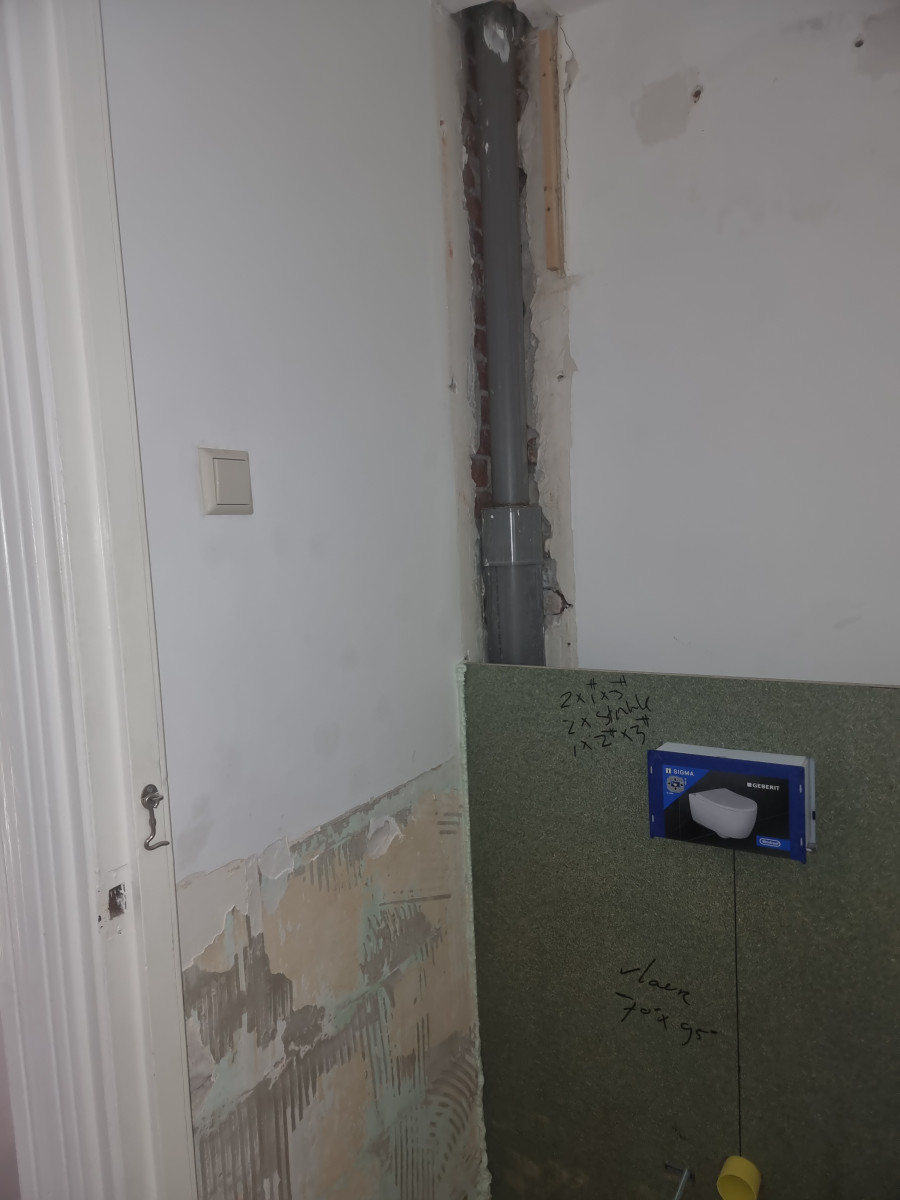 Badkamer renovatie - na renovatie foto 13 | renovatie door Leroy the Builder