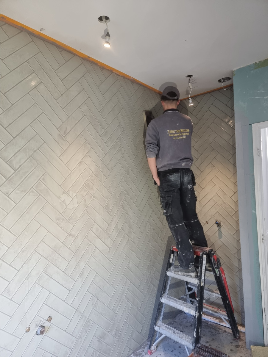 Badkamer renovatie - na renovatie foto 24 | renovatie door Leroy the Builder