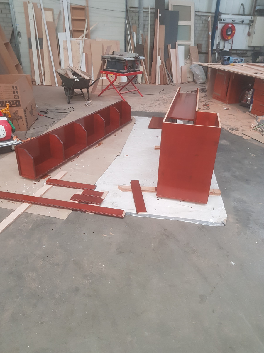 Kantoor kasten - na renovatie foto 2 | onderhoud door Leroy the Builder